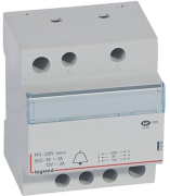 Module Bell Transformer, prim. 230VAC sec. 12VAC/8VAC | 24VA, 4M, TS35, panel mount