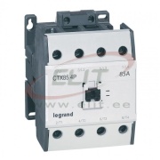 Contactor CTX³, 45kW 85/135A 4x400VAC, cv 230VAC, TS35, panel mount, Legrand