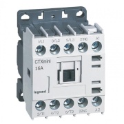 Mini Contactors CTXmini, 7.5kW 16/20A 3x400VAC, 1NC 10A 240VAC, cv 230VAC, TS35 ^panel mount