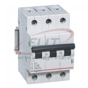 Miniature Circuit Breaker RX³, 3C 16A 6kA, Legrand