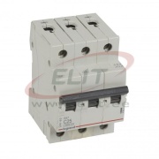 Miniature Circuit Breaker RX³, 3C 25A 6kA, Legrand