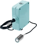 Ultrasonic Proximity Switch 3RG6343-3JK01-PF, 65x30x88, Sn 200..1000mm, 0..10V, PM, 0..55°C, M12 4pin, 24VDC, IP65