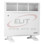 Electric Convection Heater TC, 1000W 230VAC, bimetal thermostat, regulation range 7..28°C, anti-freezing setting, thermal cutoff, 1.5m power lead, Thermoval