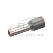 Wire-End Ferrule w. Collar Ce 040012 wc, H4x12mm, 100pcs/pck, grey