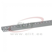 Wiring Duct TransCab, 25Wx60H, A6/6, 2m/pc, Legrand, grey