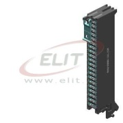 Simatic S7-1500, Front Connector, push-in design, 40pole for W25mm modules, compact CPUs of the S7-1500, incl. cable tie, Siemens