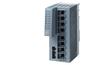 Scalance XC108, Unmanaged IE Switch, 8x 10/100 Mbit/s RJ45 ports, LED diagnostics, error-signaling contact w. set button, redundant power supply manual available as a download, Siemens