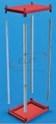 Top, Bottom Teos, 800Wx600D, incl. 1x gland plate/ 4x lifting egebolts/ mounting screws, IP65, Tekpan, grey