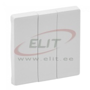Rocker Plate Valena Life, 3gang, Legrand, white