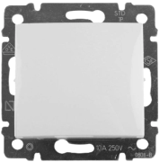 Blanking Plate Valena, mech.| cover, white