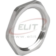 Locknut Stainless Steel A2, M20x1.5, 24| 3.5mm, -40..300°C, CrNi stainless steel A2, Agro