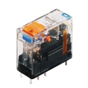 Relay RCI484R24, 2CO 8A 240VAC, cv 24VAC, test button, LED, Weidmüller