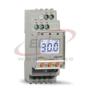 Current Protection Relay 900CPR-3, 1Ø-2wire, 3Ø-3/4wire, under/over/asymmetry current, range 1/5A..999A, delay 0.5..99.5s, 1CO 5/3A 250VAC, LCD w. backlight, cv 230VAC ±15%, W35mm, TS35, Selec