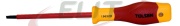 VDE Screwdriver, slotted, 1.0x5.5x125, insulated blade, 1000V
