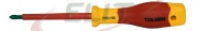 VDE Screwdriver, crosstip Phillips, PH2x100, insulated blade, 1000V