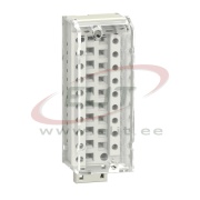 Cage Clamp Terminal Block, 20way removable, 1x 0.34..1mm², Schneider