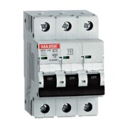 Miniature Circuit Breaker EPB-63M, 3C 63A 6kA, 25/35mm²| 2..3.5Nm, MaxGE