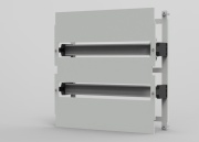 Modular Chassis CHM, 2x 18M| 378Wx365Hx125D, BRES-44