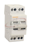 Changeover Switch SF, 1-0-2 32A 2x 240/415VAC AC22A, 1..16mm², 2M, TS35, MaxGE