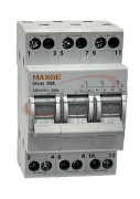 Changeover Switch SF, 1-0-2 63A 3x 240/415VAC AC22A, 1..16mm², 3M, TS35, MaxGE