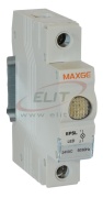 LED Indicator, white, 24VAC/DC, 1..16mm², 1M, TS35, MaxGE