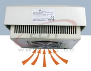 Cabinet Top Ventilator KRF, 75W 0.34A 230VAC, 570/456m³/h, -10..55°C, ø195/227x227, IP54