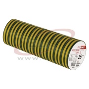 Insulating tape, 15mm x 10m, dielectric strength 40 kV/mm, PVC, UV resistant, water resistant, -25..90°C, yegr, Emos