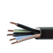 Rubber Cable H05RR-F, 2x1.5mm² 300/500V, -25..60°C, 100m/pck
