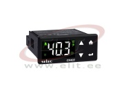Cooling Controller CH403C, 3dig. 7seg. LED white display, touch keypad, input NTC 10kΩ (incl. probe), IDM, output relay 1CO 10A 250VAC/ 30VDC, alarm 10mA 12VDC, set point, heat cool, defrost control, 230VAC, ■36x72/□29x71, IP65, Selec