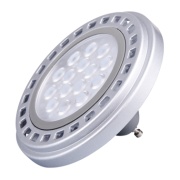 LED ES111 GU10 18W 3000K 1040lm 38° SMD, 100-256V, Lumax