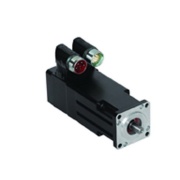Servo Motor MPL, 460V, 5000rpm, 1.9kW, 4.74Nm, MT HR encoder, shaft key, SpeedTec DIN, right angle, 180° rotatable, brake 24VDC, FMH type FF, frame 115mm, stack L50.8mm, IP50(66), Allen-Bradley
