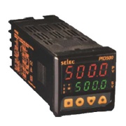 Temperature Controller PID500, 4, 4digits 7seg. LED display, input TC (JKTRSCEBNLUW, Platinel II)/ RTD, -5..56mV/0..10V/0..20mA, output: 2NO 5A 230VAC/30VDC, PID/On-Off, alarms, ramp soak, 85..270V, ■48x48/□45x45, IP65, Selec