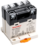 Power Relay RGF, 2NO 25A 277VAC/ 30VDC, cv 24VDC, LED, panel mount, TS35