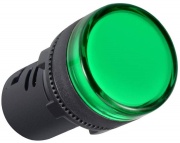 Pilot Light D22, LED, ø22.5mm, 24VAC/DC, IP65, green