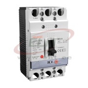 Moulded Case Circuit Breaker SGM6S-160M, 160A 3x415VAC 50kA, short-circuit protection 0.8..1In, overload protection 10In, incl. mounting screws, insul. shields, panel mount, MaxGE