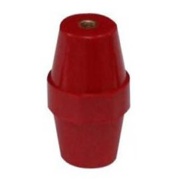Stand-Off Insulator CPH, 30M8, wrench 33, 0.6/0.75kV, polyester, red