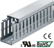 Wiring Duct HVDRF, 80Wx40H, A6/4, 2m/pc, grey