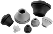 Grommet VET, PG21, ø29mm, 14..20mm, TPE, -40..100°C, HF, RoHS, IP67, grey RAL7042