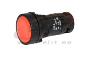 Push-button XB7 Monolithic, ø22.5mm, 1NC 10A 250VAC, IP54, red