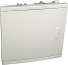 FM Distribution Box NedBox, 1x 12+2M, plastic door, white