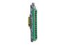 PE-Terminal Block, 1x 6..25 + 12x 1.5..16mm², 100A 400V, touch-proof, green