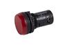 Pilot Light Osmoz, LED, ø22.5mm, 230VAC, IP66/69K IK05, Legrand, red