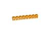 Marker CAB3, 1.5..2.5mm², (+), strip 30pcs, Legrand, yellow