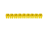 Marker CAB3, 0.5..1.5mm², L, strip 30pcs, yellow