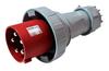 Industrial Plug, 3P+N+E 125A 415VAC, IP67, MaxPro, red