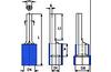 Pin Terminal w. Collar Pin b, 1.5..2.5mm² 600V, -25..75°C, PVC, brass, 100pcs/pck, blue