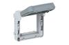 Support Frame Plexo, mech.| 2x Mosaic mech., IP55 IK07, grey ^white