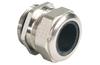 Cable Gland Progress MS, M32x1.5, ø17..21mm| 1piece sealing insert, overall length insulated, wrench 36mm, thread 5mm, -40..100°C, nickel-plated brass, TPE, NBR, incl. O-ring, CE/UL/VDE, IP68/69, Agro