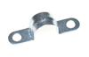 Pipe Clamp BS-M, D16mm, 2 fix points, zinced-pated steel, 100pcs/pck