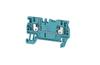 Feed-through Terminal Block A2C 1.5 BL, 1-tier, 1.5mm² 17.5A 500V, push-in, Weidmüller, blue